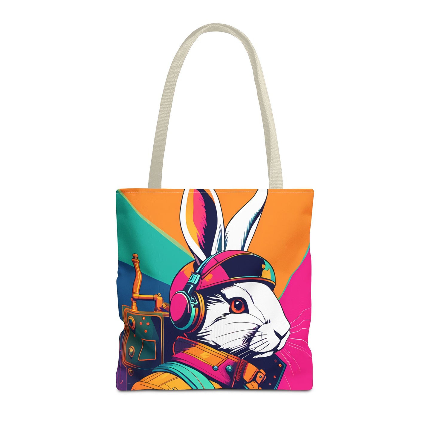 Teslapunk Rabbit Tote Bag