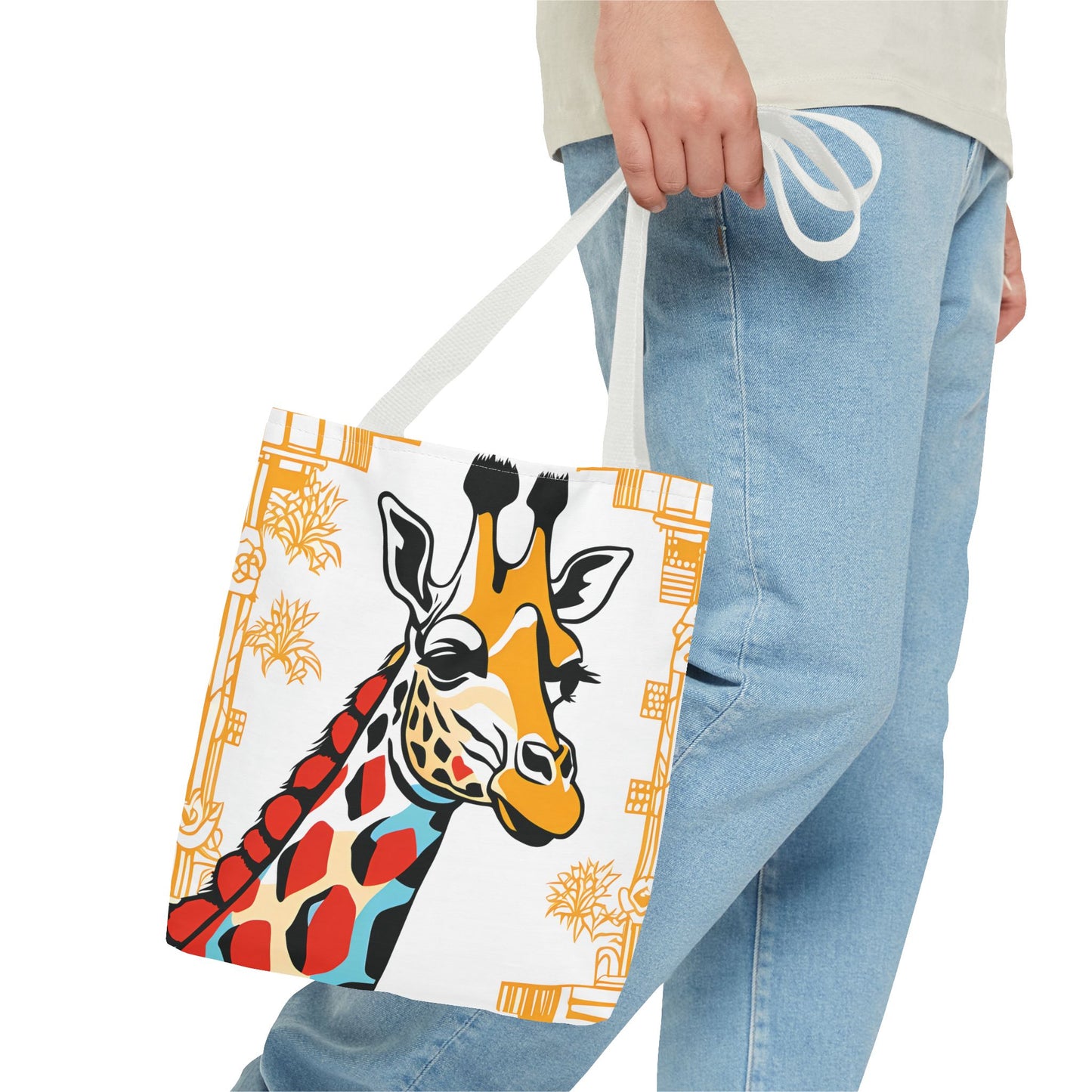 Bamboo Giraffe Tote Bag