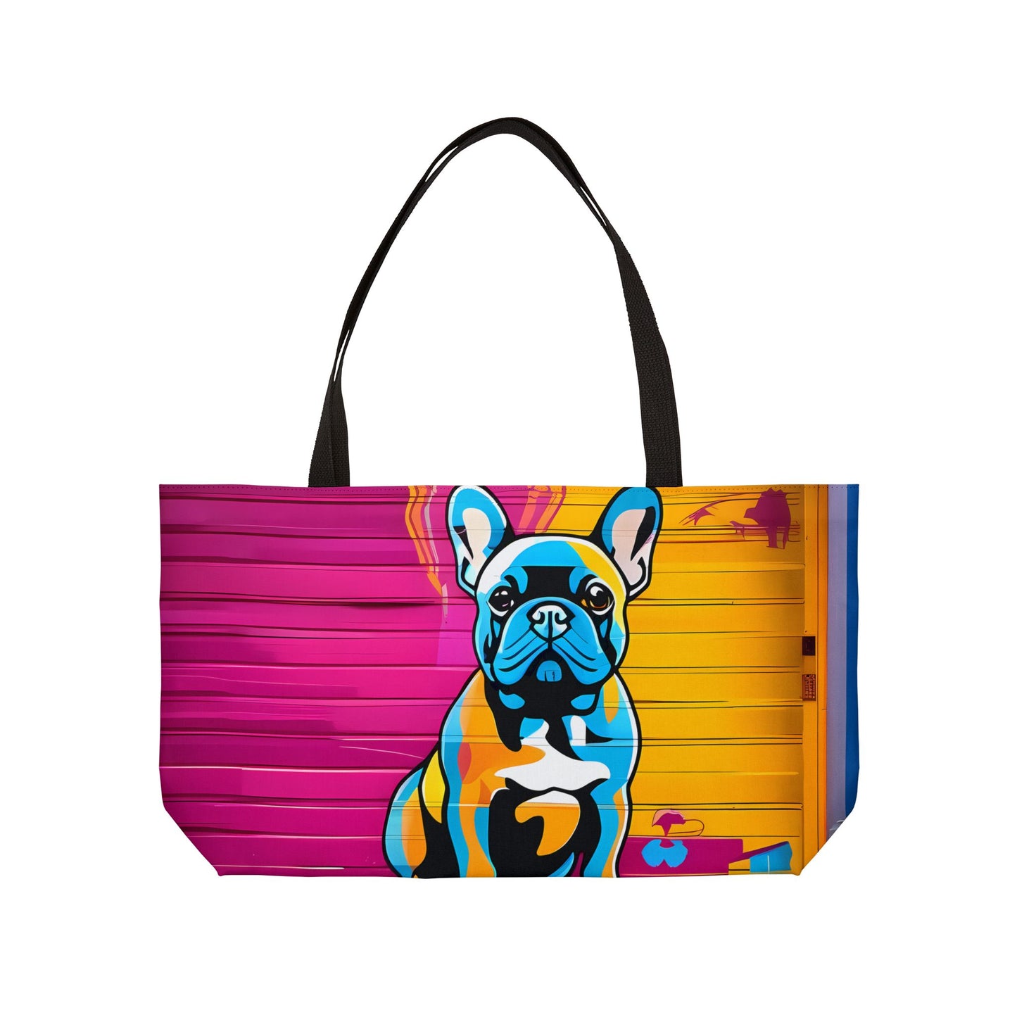 Graffiti French Bulldog Tote Bag