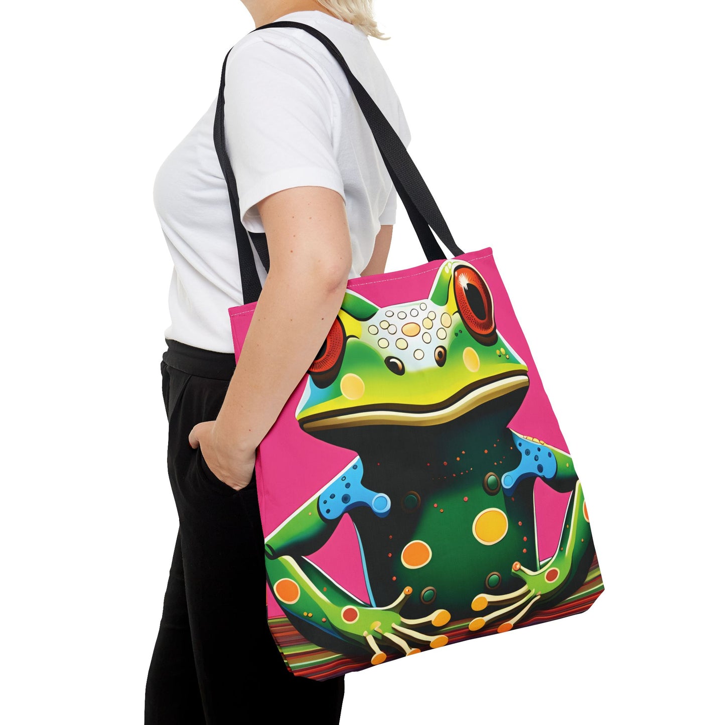 Angry Tree Frog Tote Bag