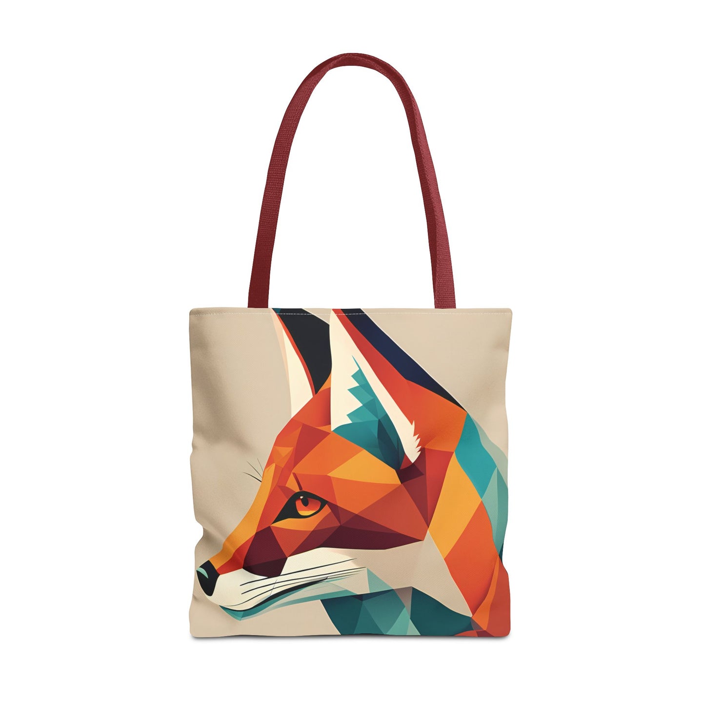 Geometric Fox Tote Bag