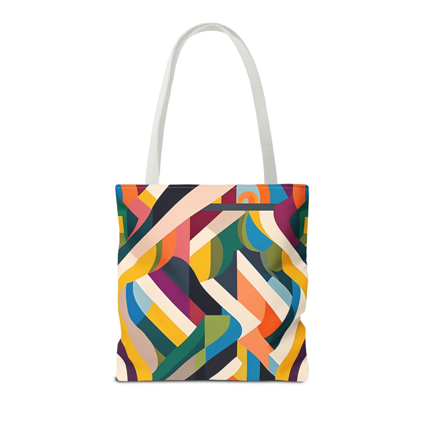 Abstract Ribbons Tote Bag