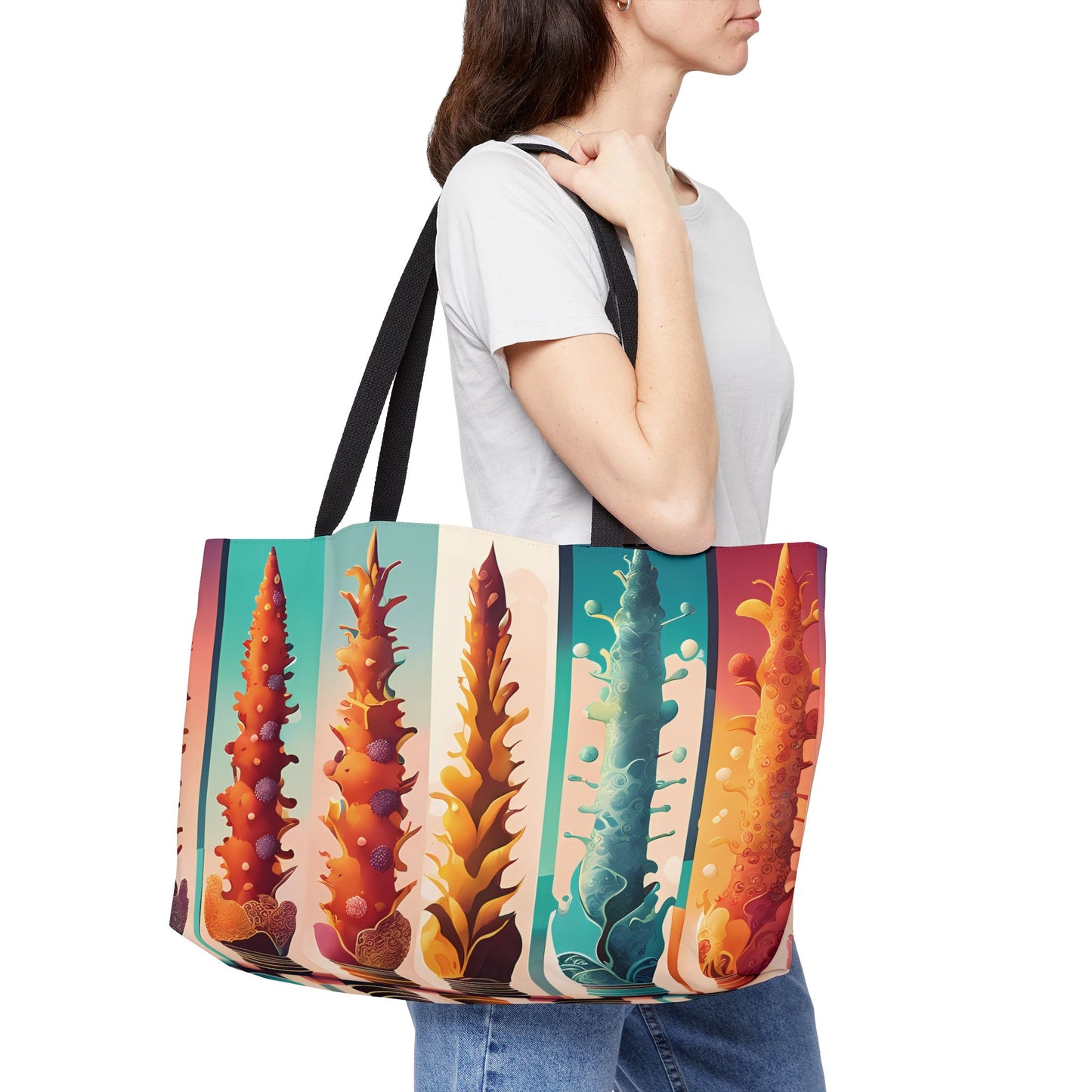 Abstract Coral Reef Tote Bag