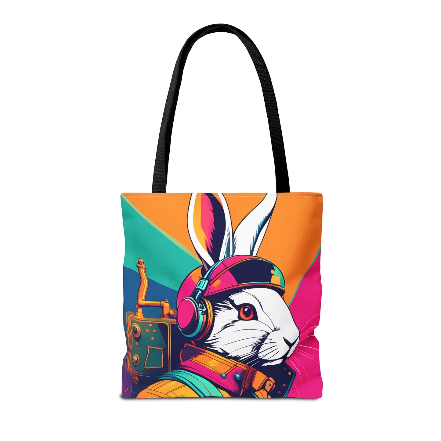 Teslapunk Rabbit Tote Bag