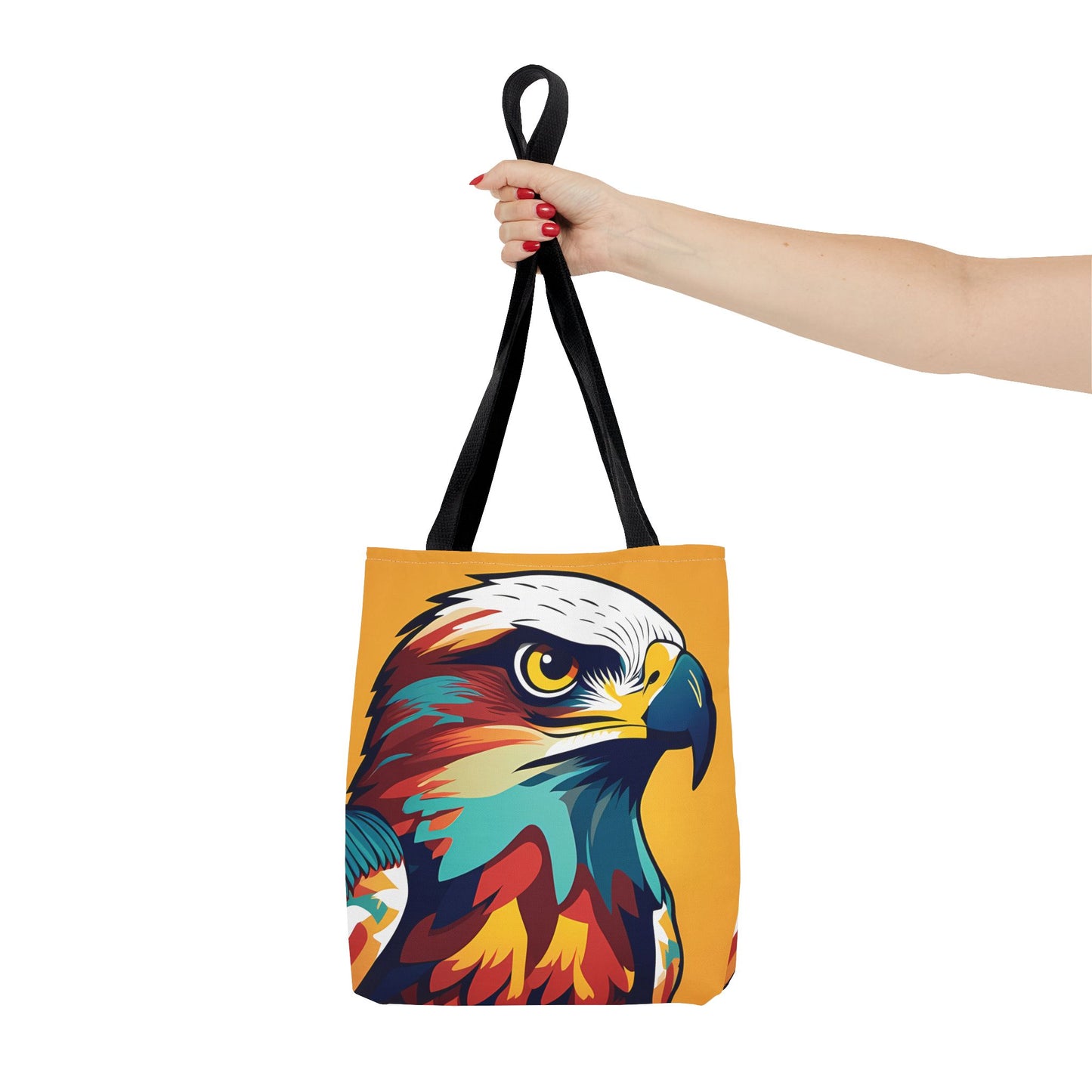 Majestic Hawk Portrait Tote Bag