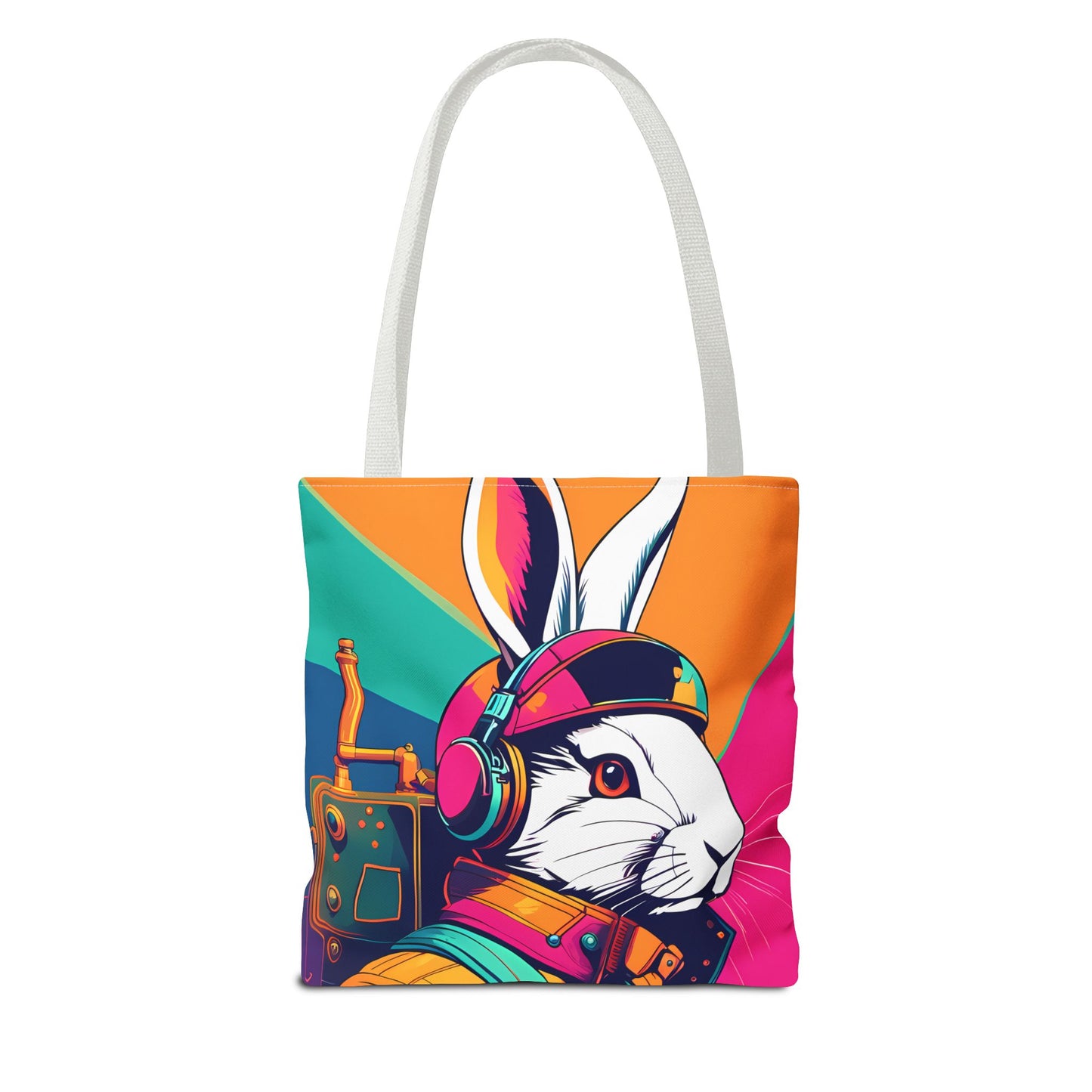 Teslapunk Rabbit Tote Bag
