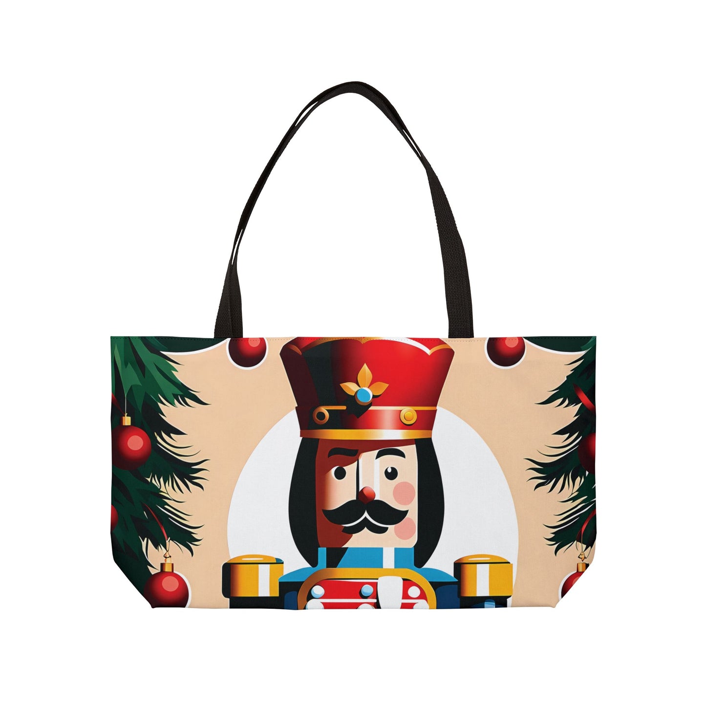 Christmas Nutcracker Soldier Tote Bag