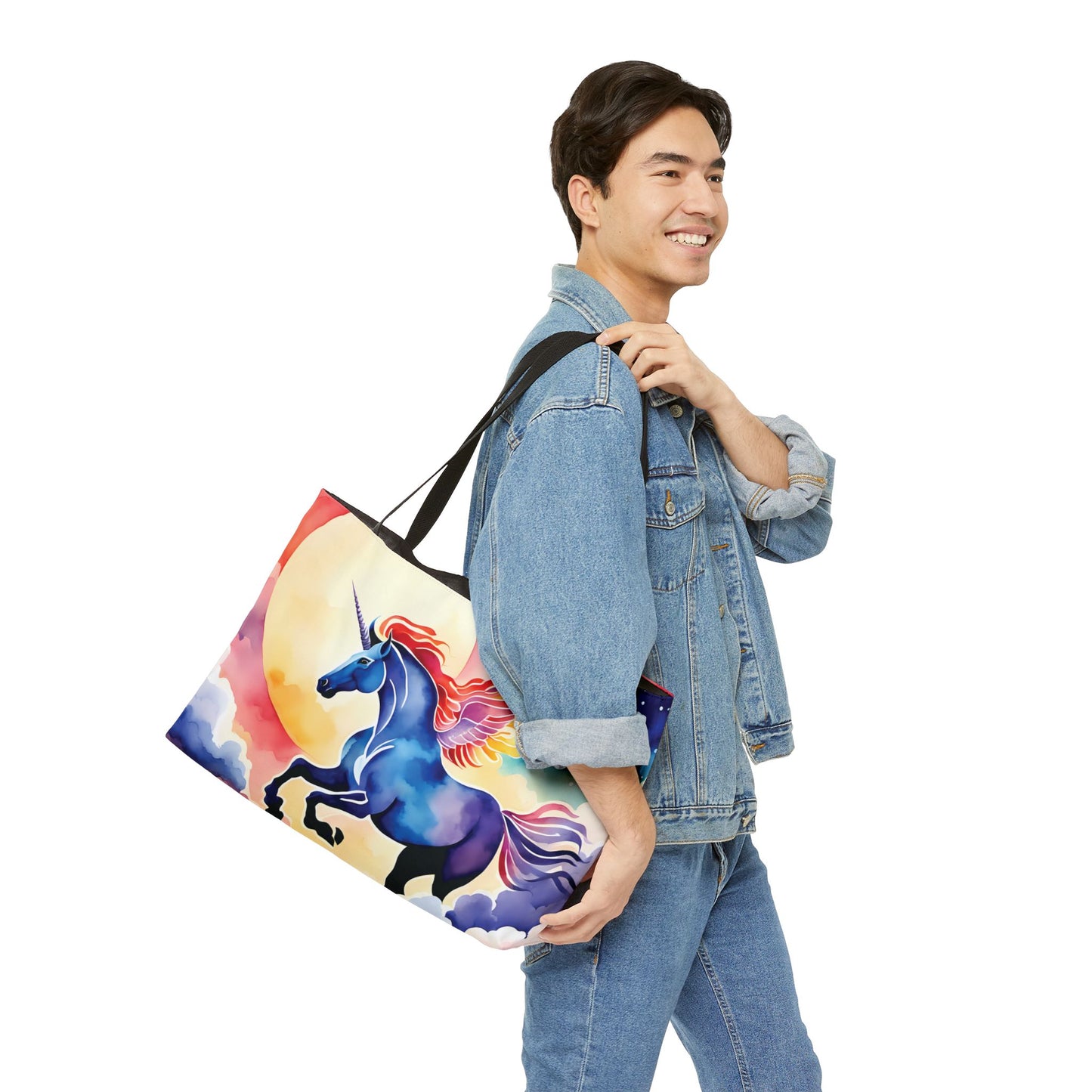 Celestial Cloud Unicorn Tote Bag