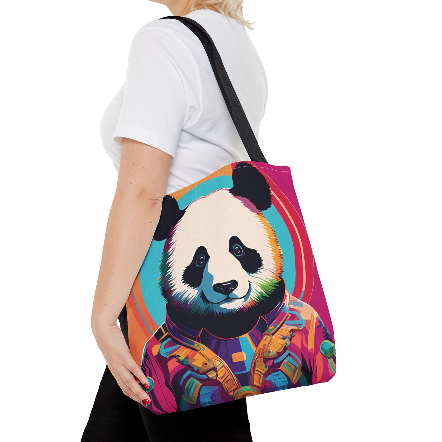 Cosmic Panda Tote Bag