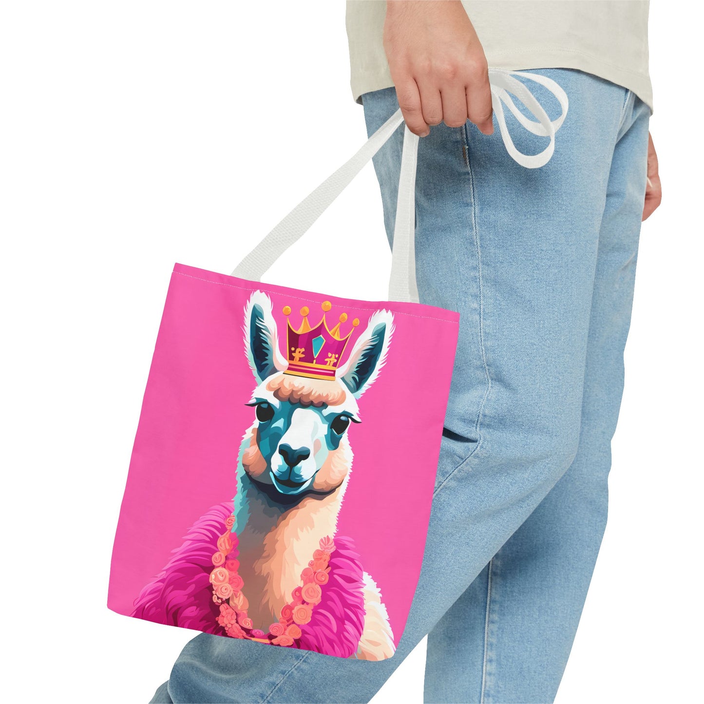 Princess Llama Tote Bag
