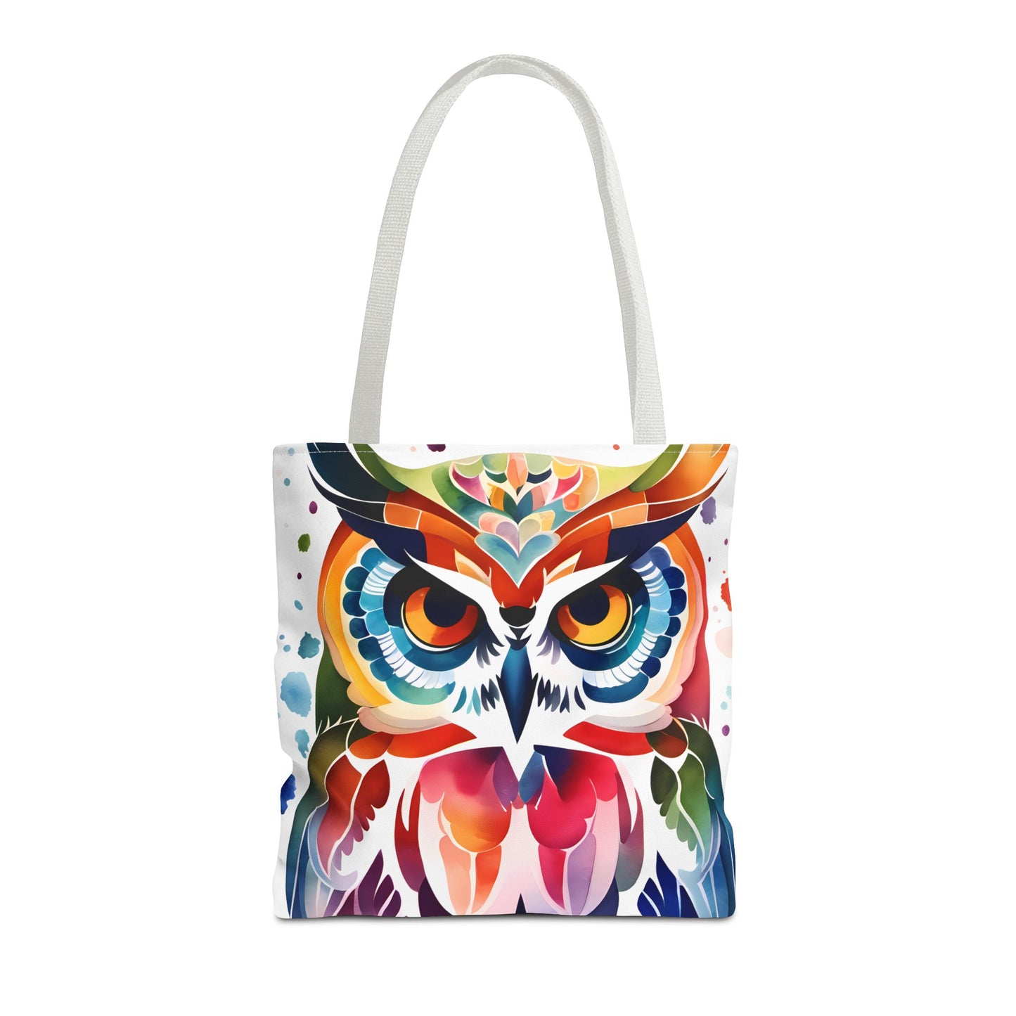 Artistic Owl Tote Bag