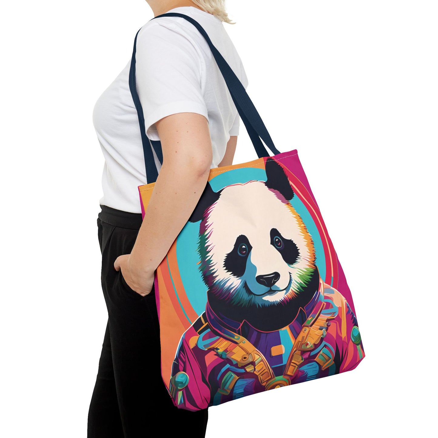 Cosmic Panda Tote Bag