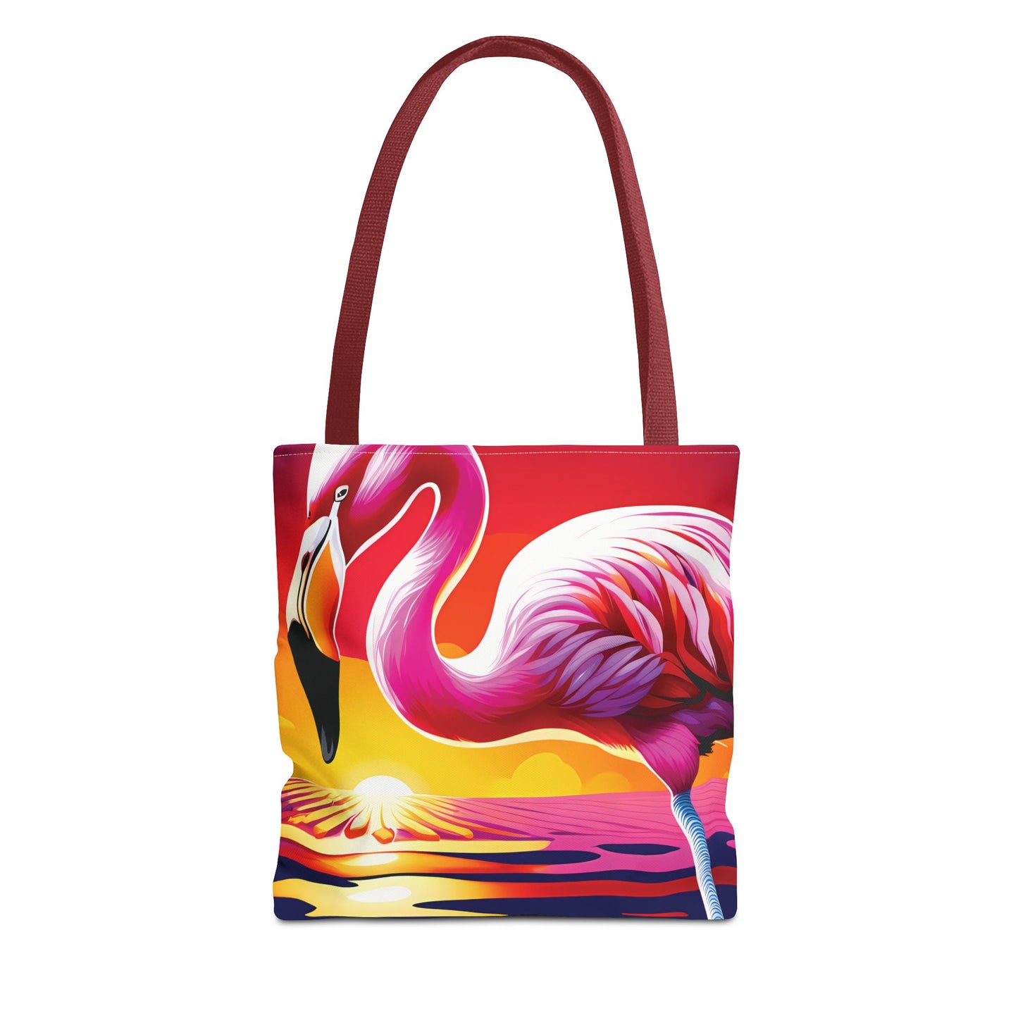 Sunset Flamingo Tote Bag