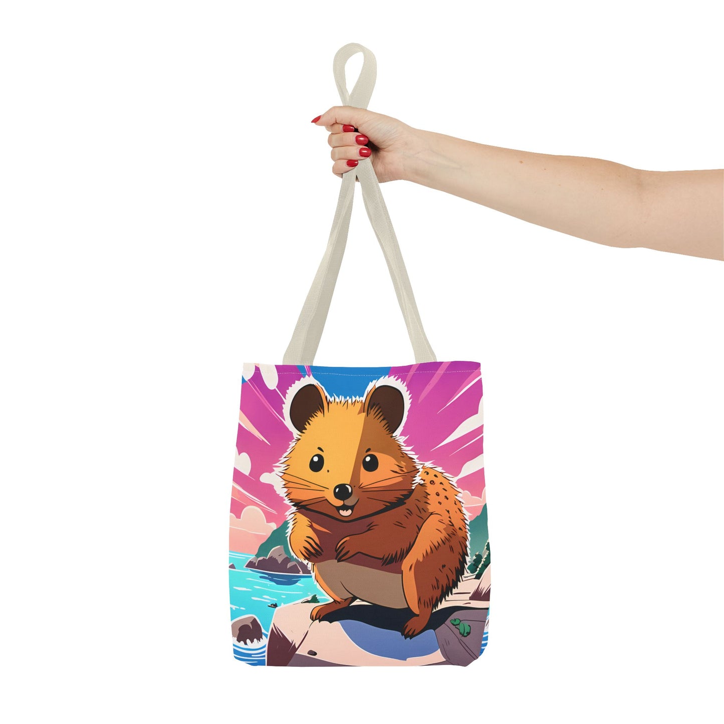Cheery Quokka Tote Bag