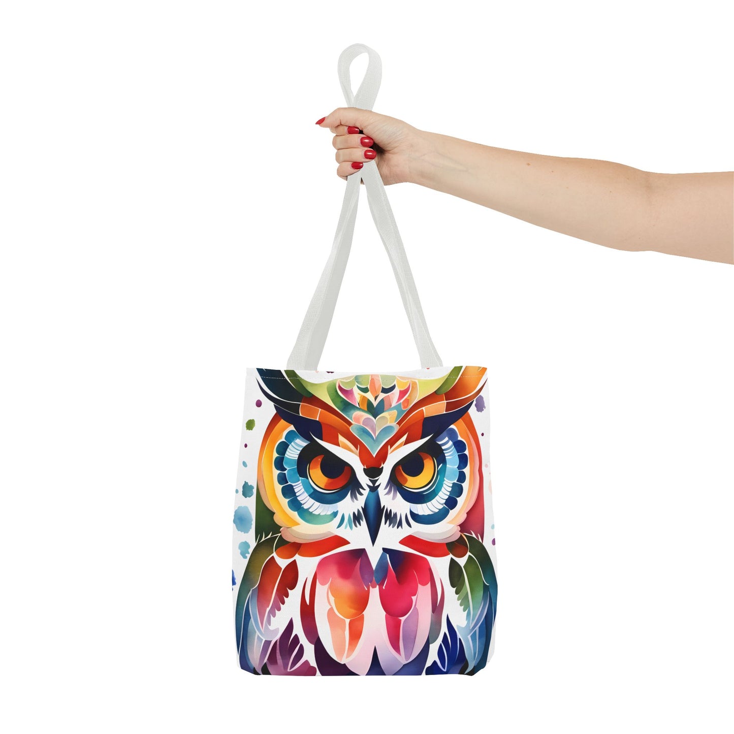 Artistic Owl Tote Bag