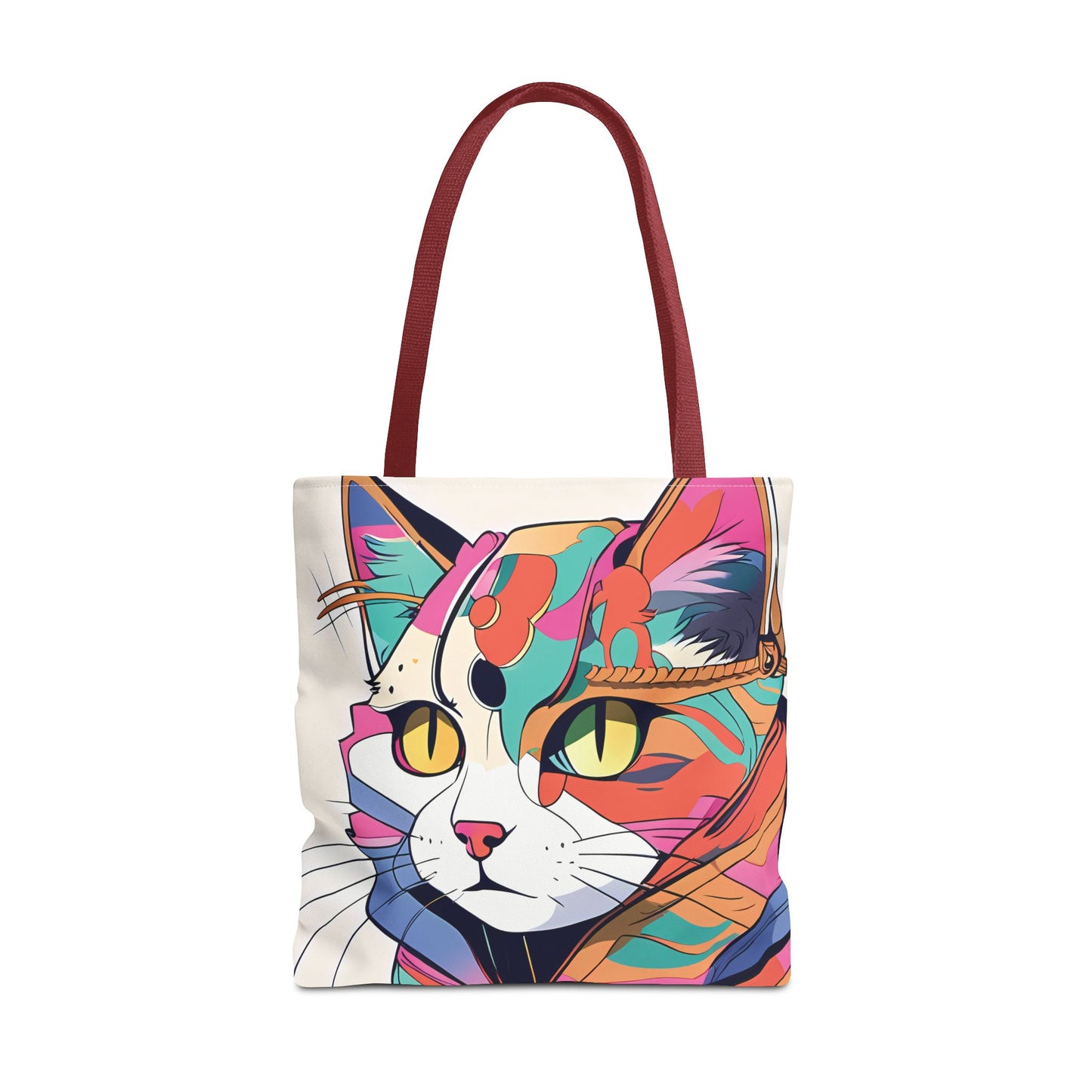 Abstract Feline Fantasy Tote Bag