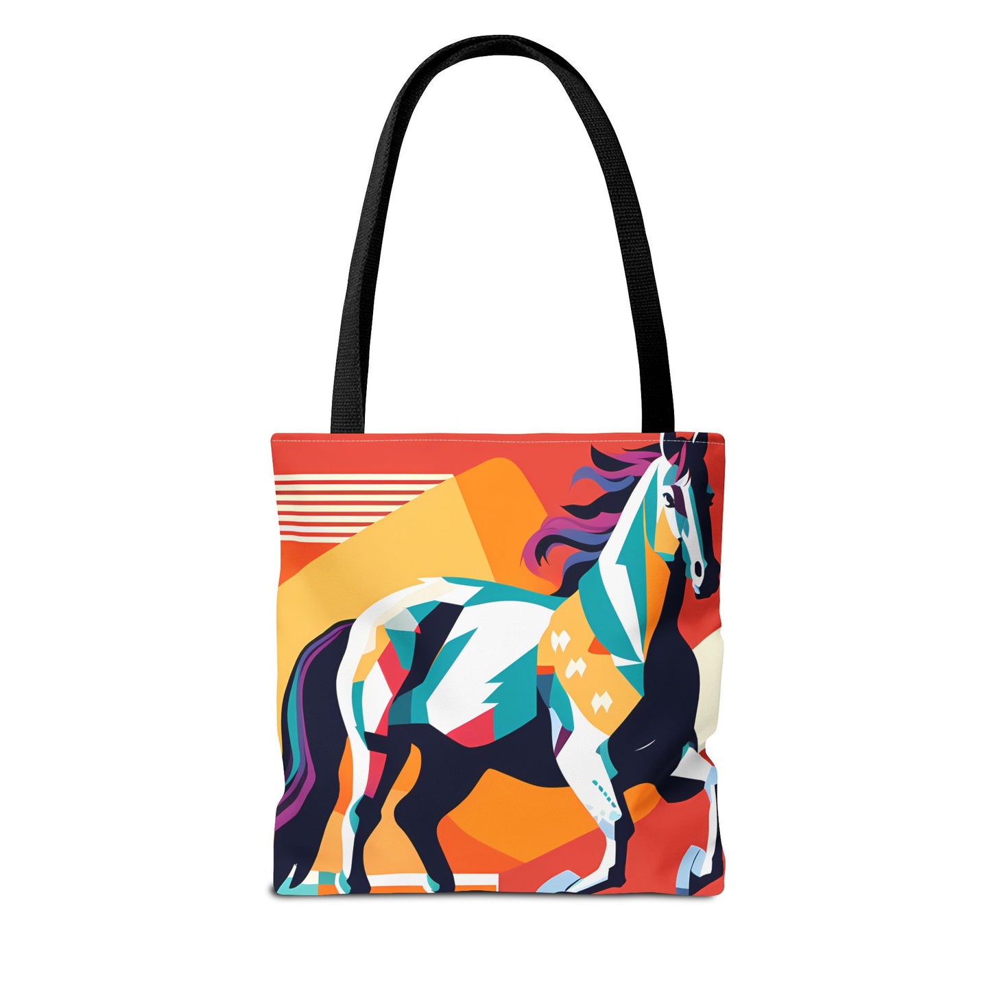 Retro Horse Tote Bag