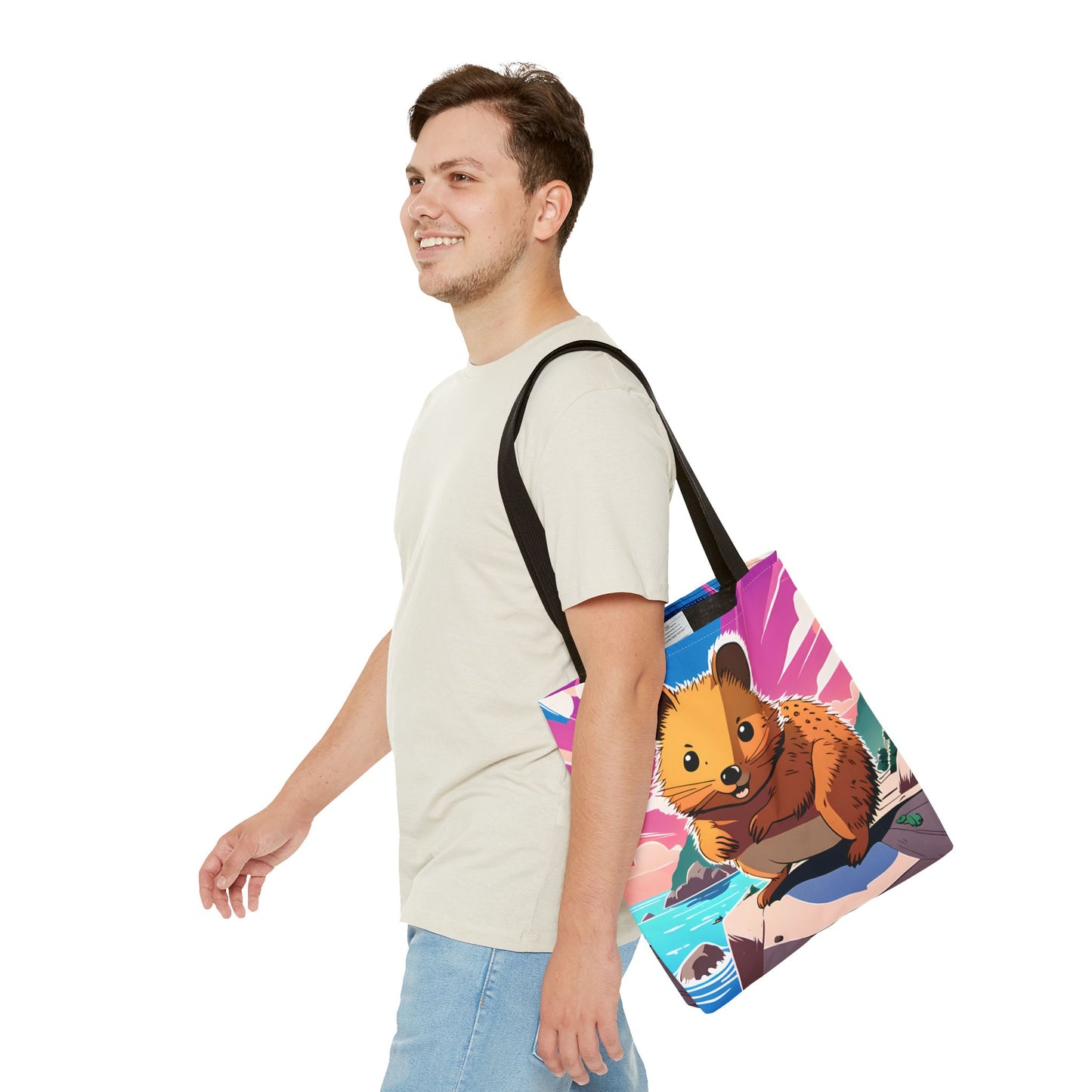 Cheery Quokka Tote Bag