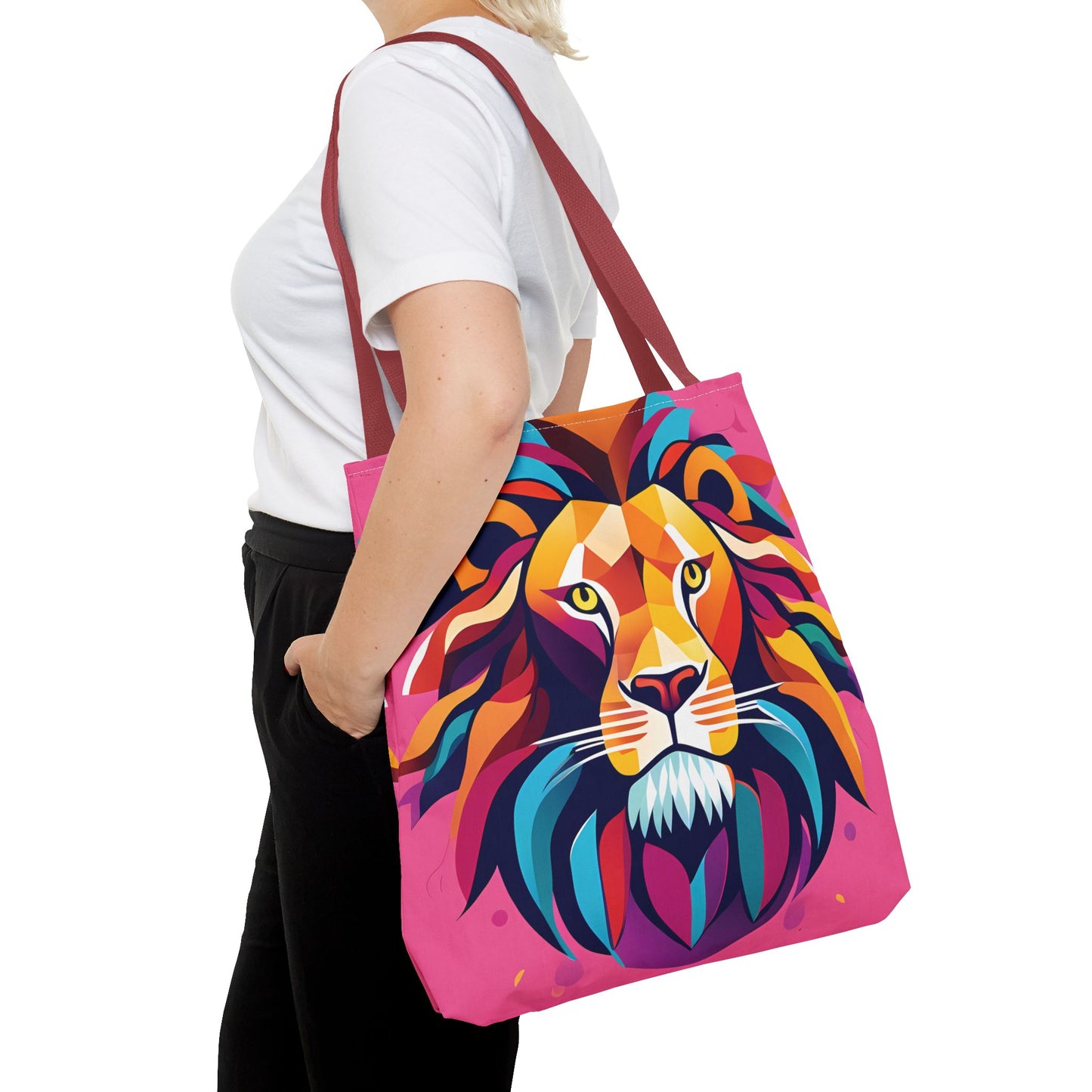 Artistic Lion Tote Bag