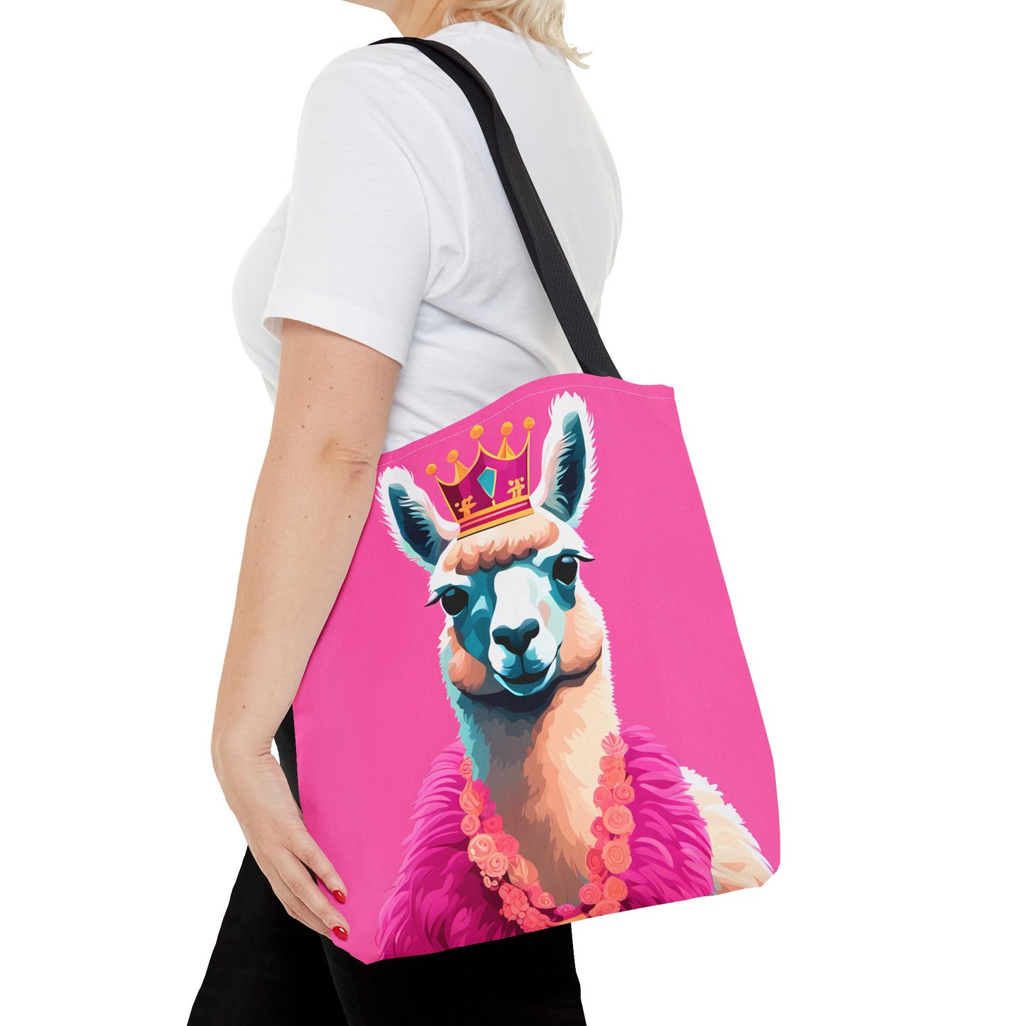 Princess Llama Tote Bag