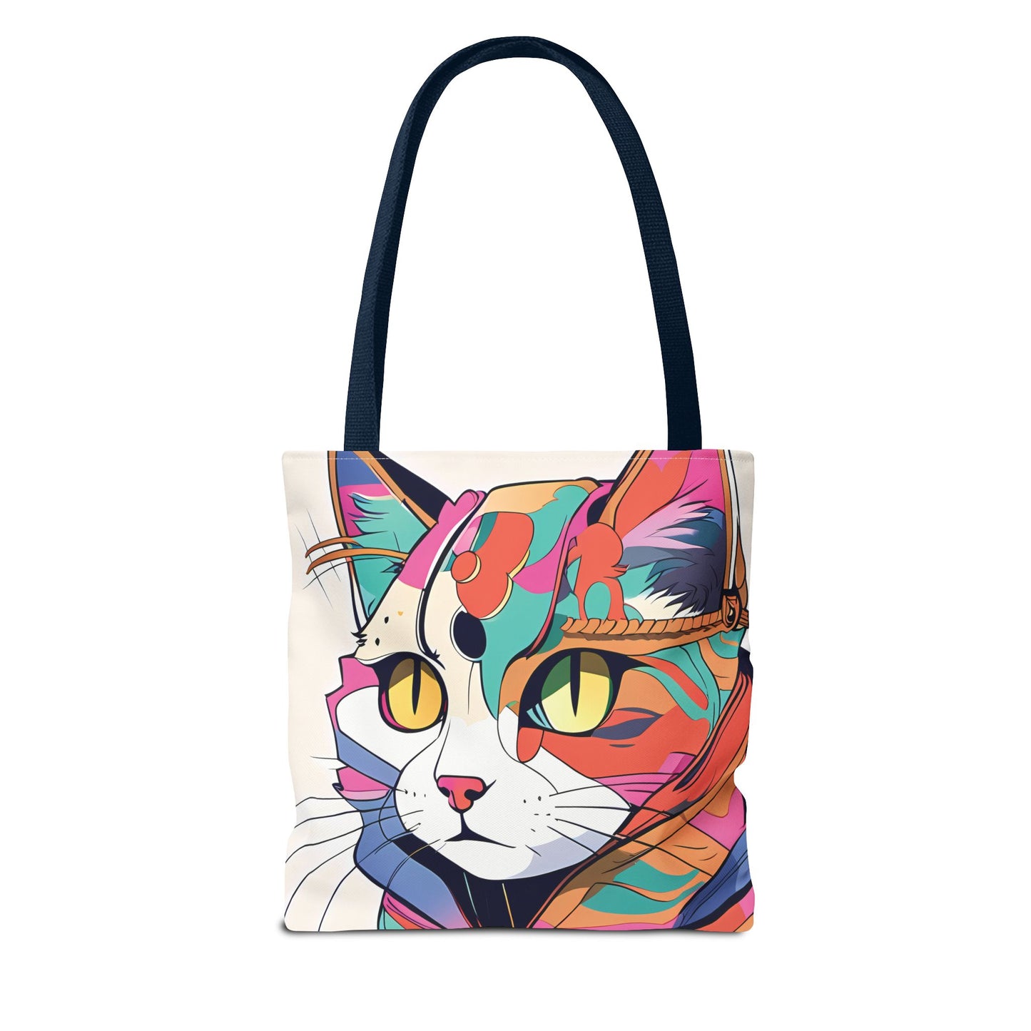 Abstract Feline Fantasy Tote Bag