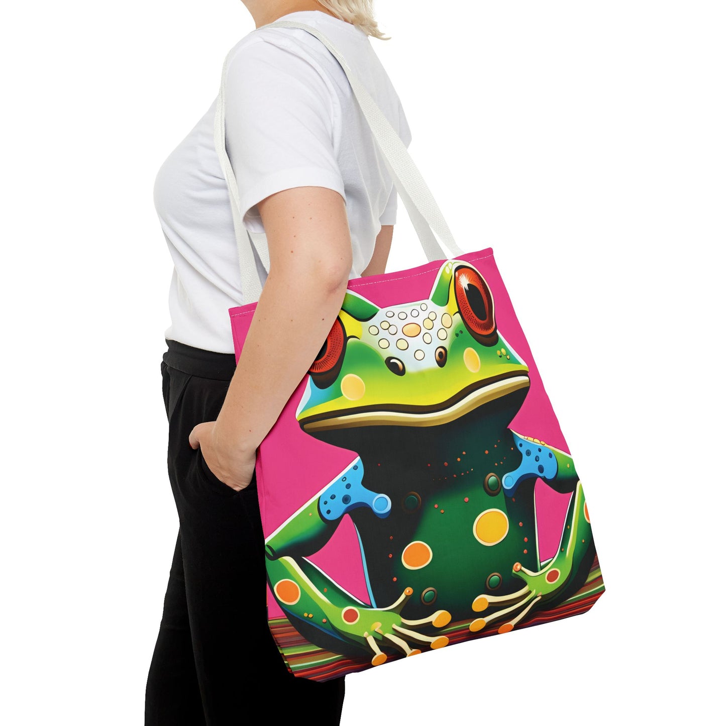 Angry Tree Frog Tote Bag