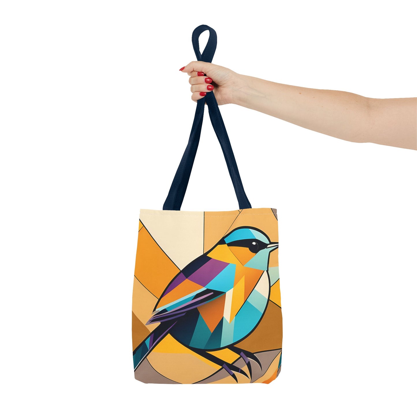 Geometric Wren Tote Bag