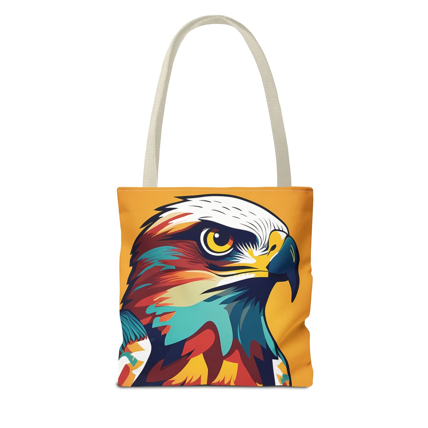 Majestic Hawk Portrait Tote Bag