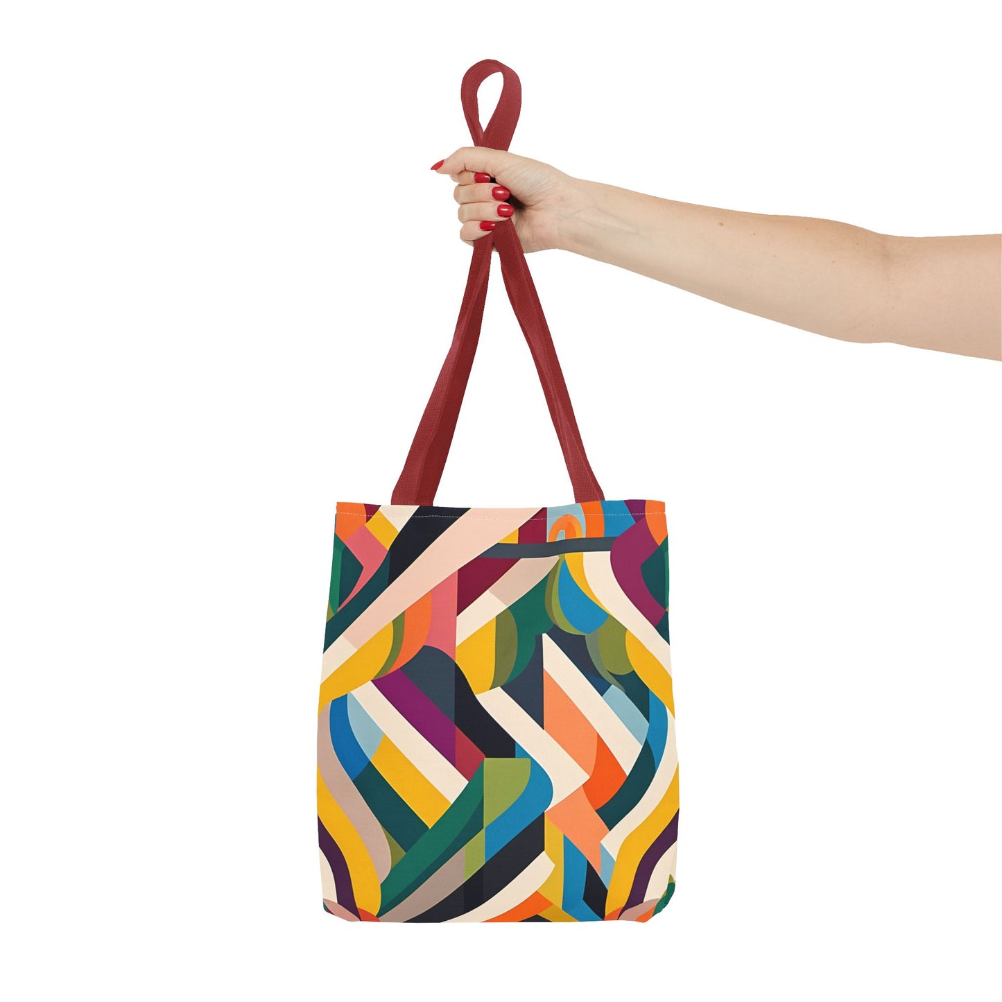 Abstract Ribbons Tote Bag