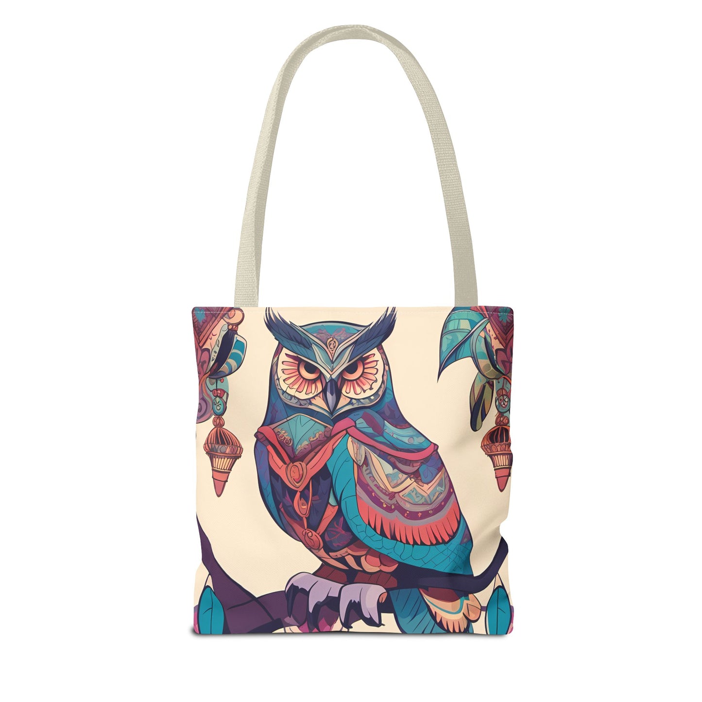 Bohemian Owl Tote Bag