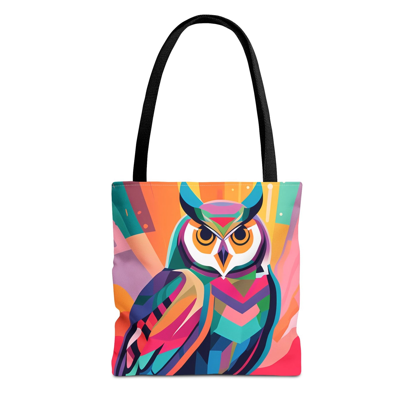 Abstract Owl Tote Bag