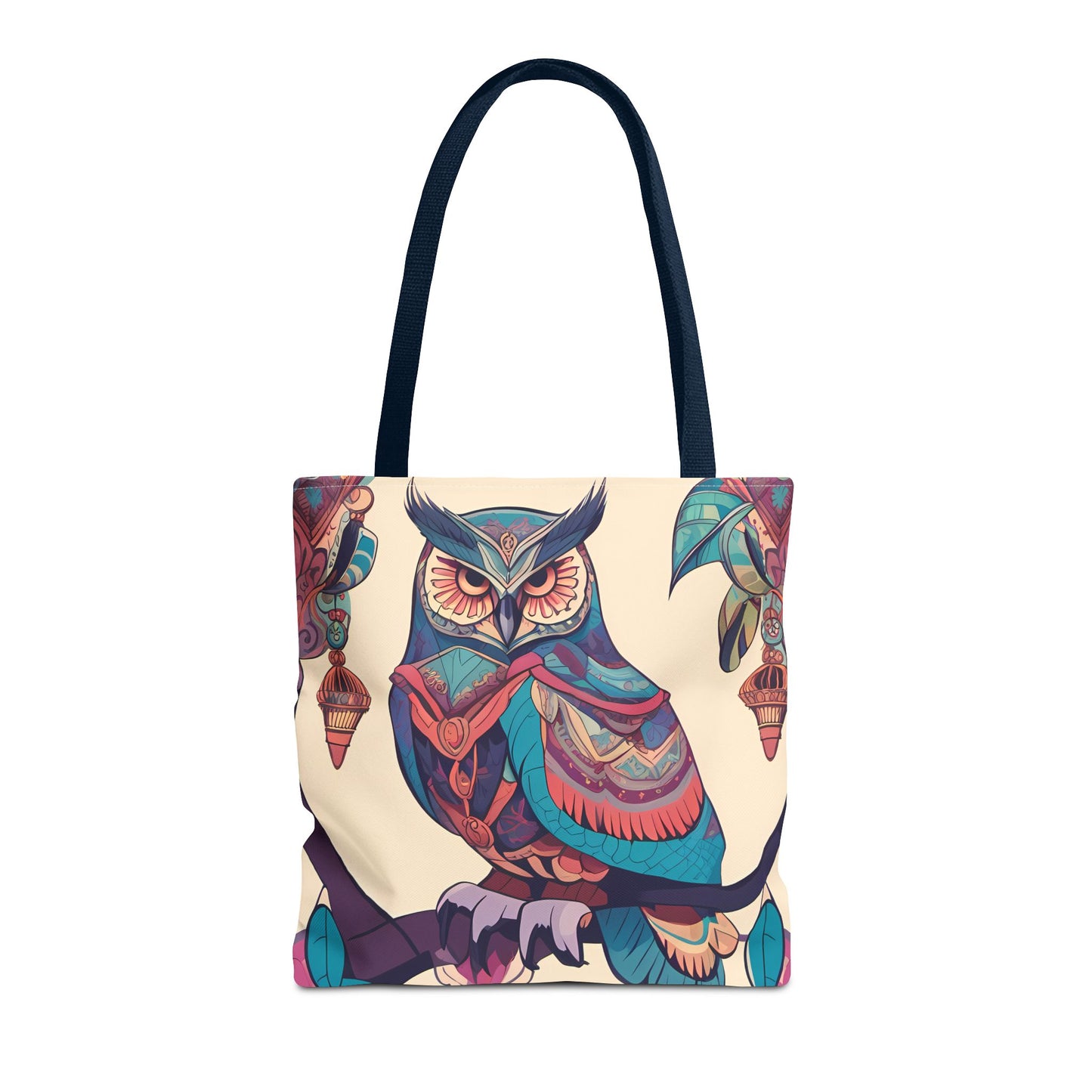 Bohemian Owl Tote Bag