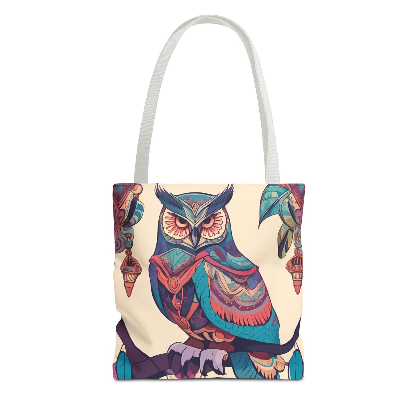 Bohemian Owl Tote Bag