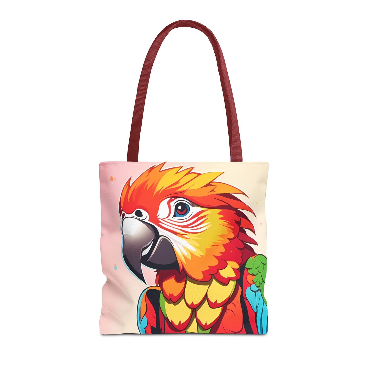Pretty Parrot Print Tote Bag