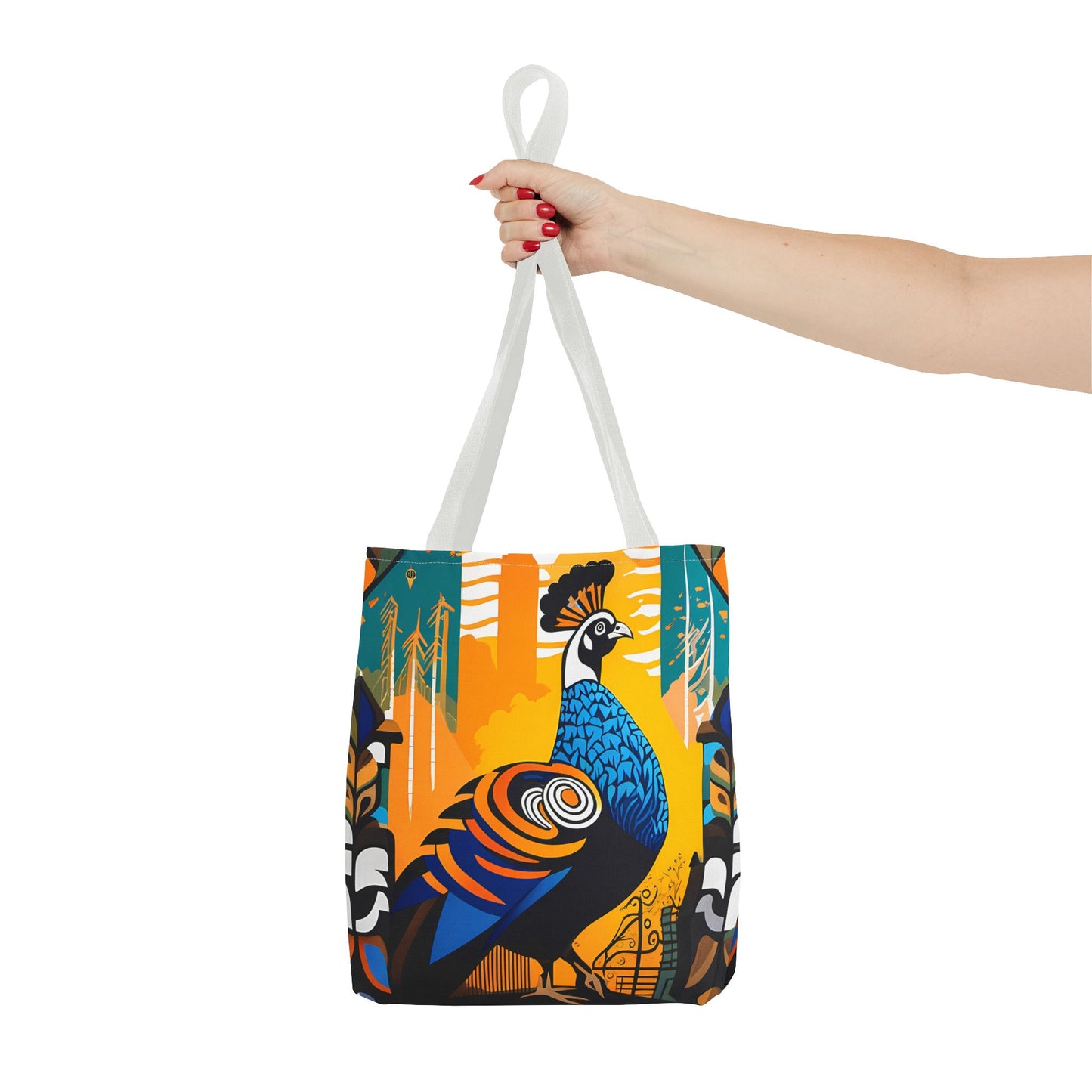 Graffiti Guineafowl Tote Bag