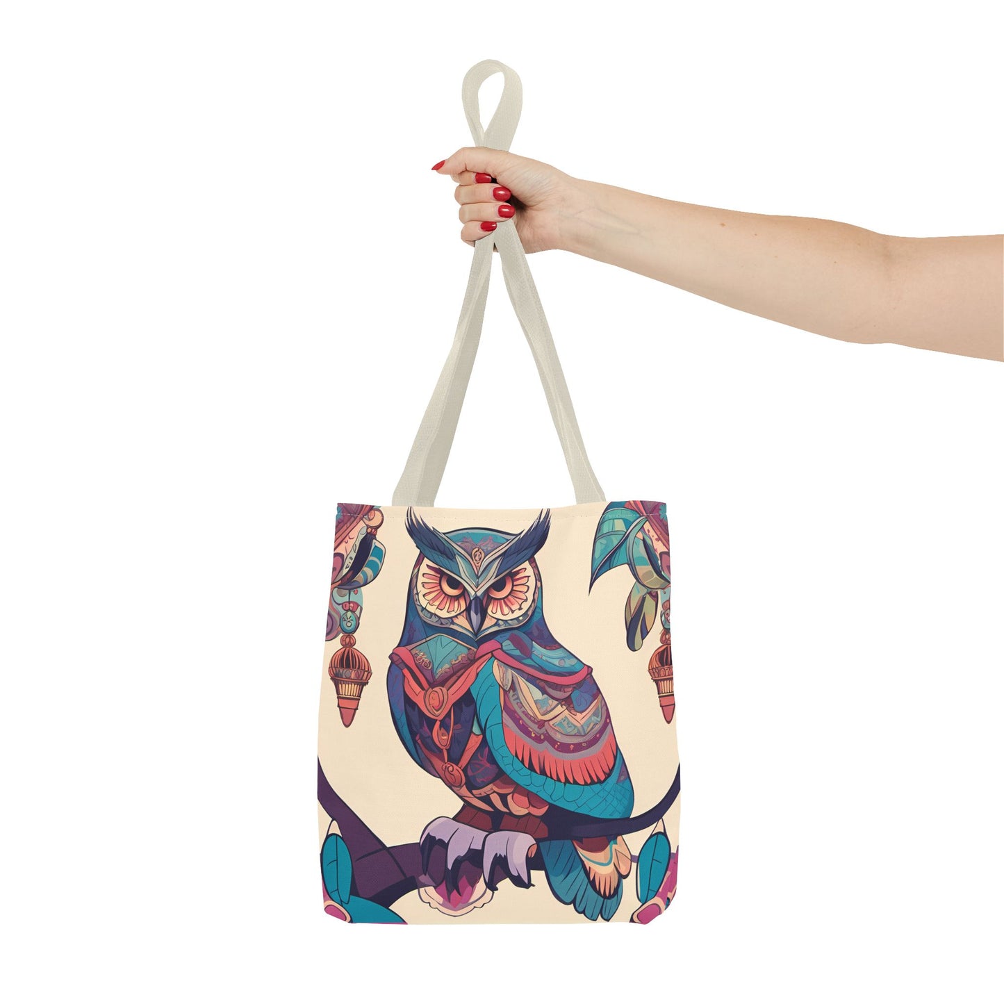 Bohemian Owl Tote Bag