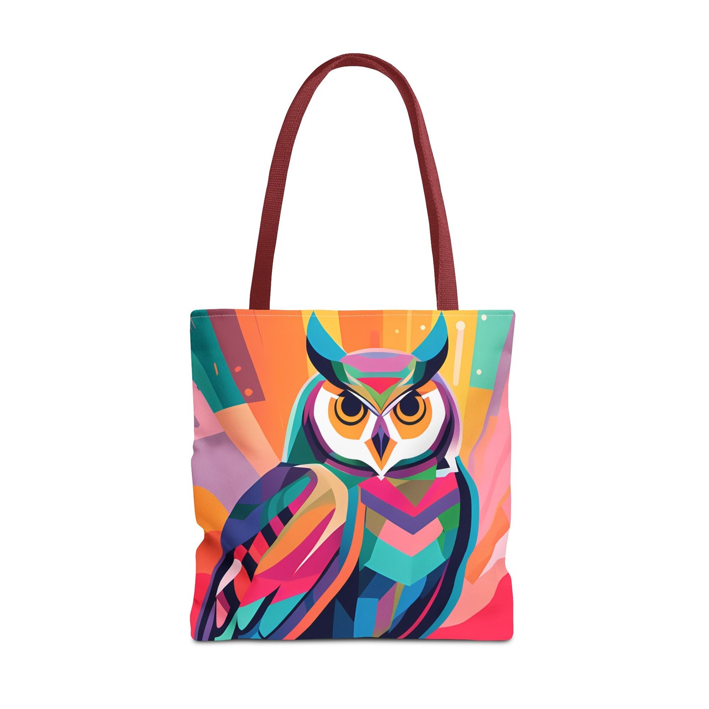 Abstract Owl Tote Bag