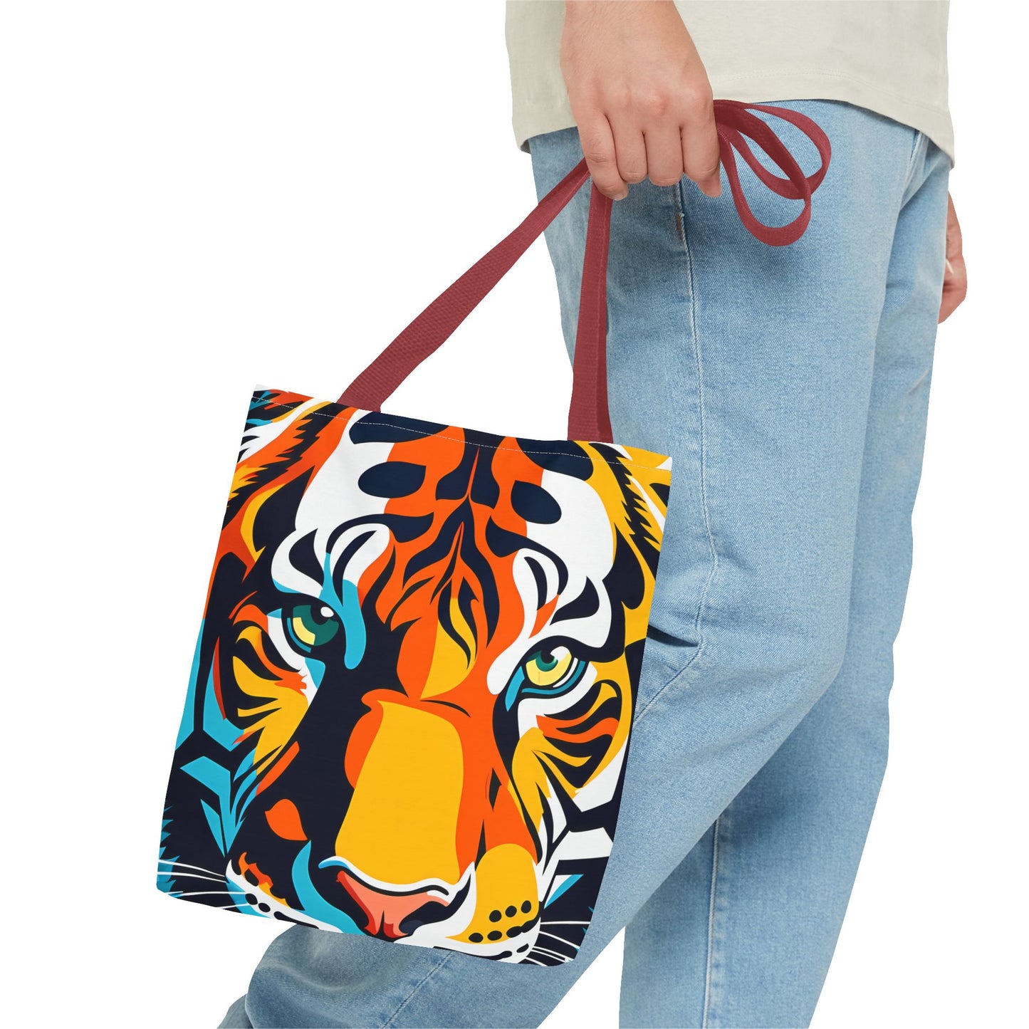Ferocious Tiger Tote Bag
