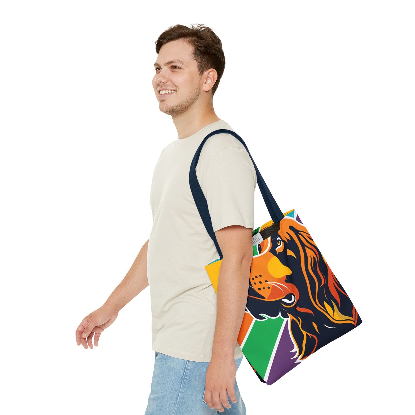 Colorful Irish Setter Tote Bag
