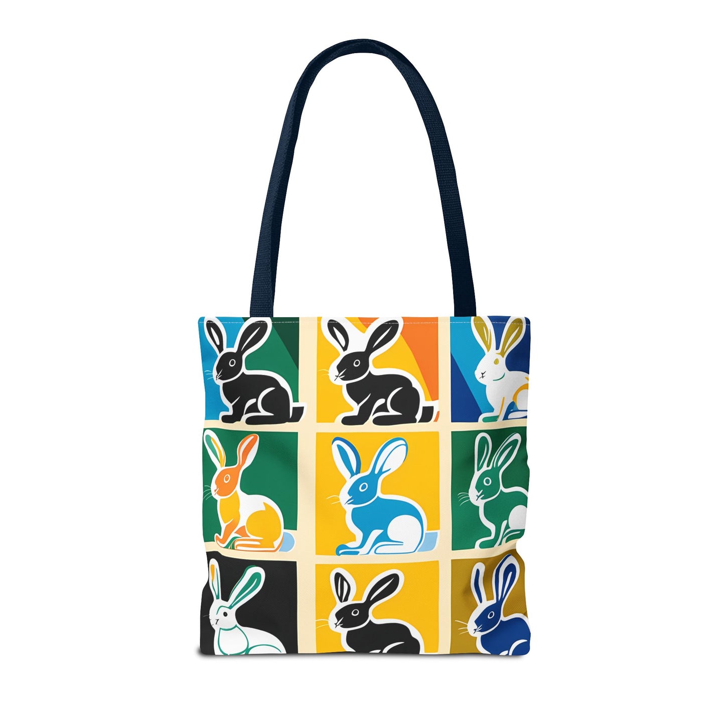 Rabbit Patchwork Tote Bag