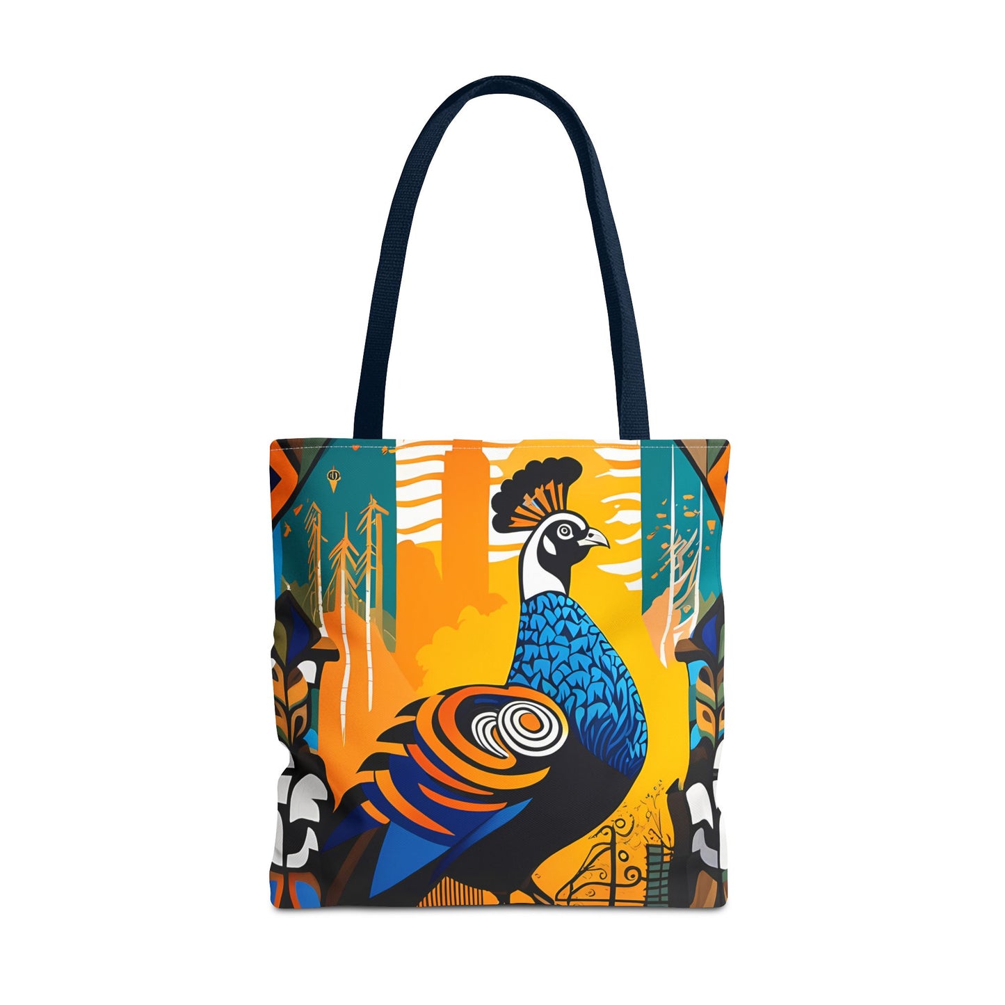 Graffiti Guineafowl Tote Bag