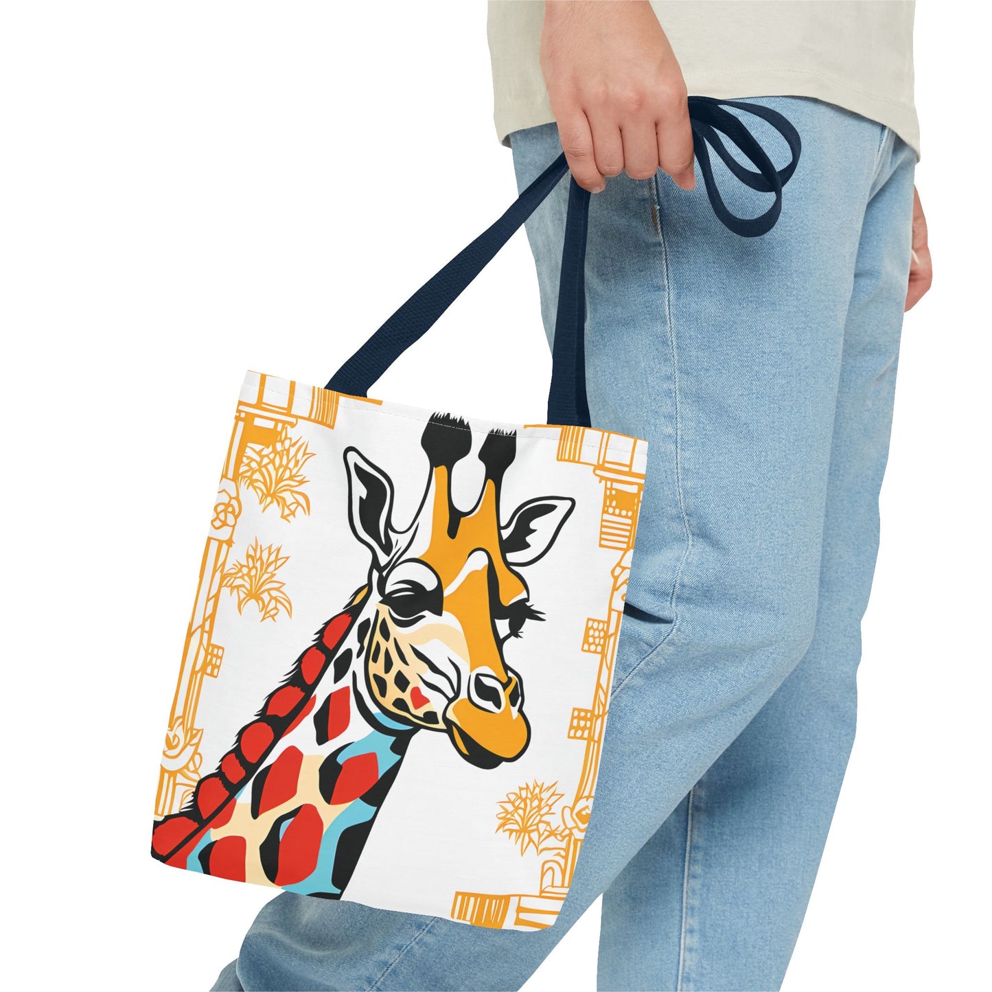 Bamboo Giraffe Tote Bag