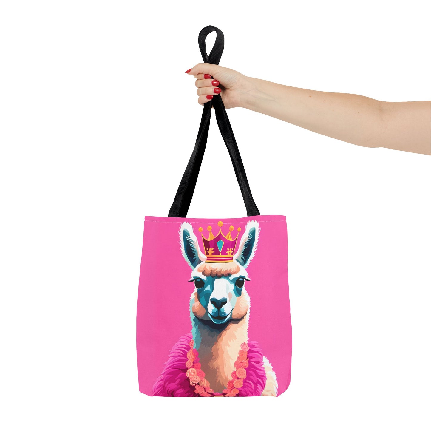Princess Llama Tote Bag