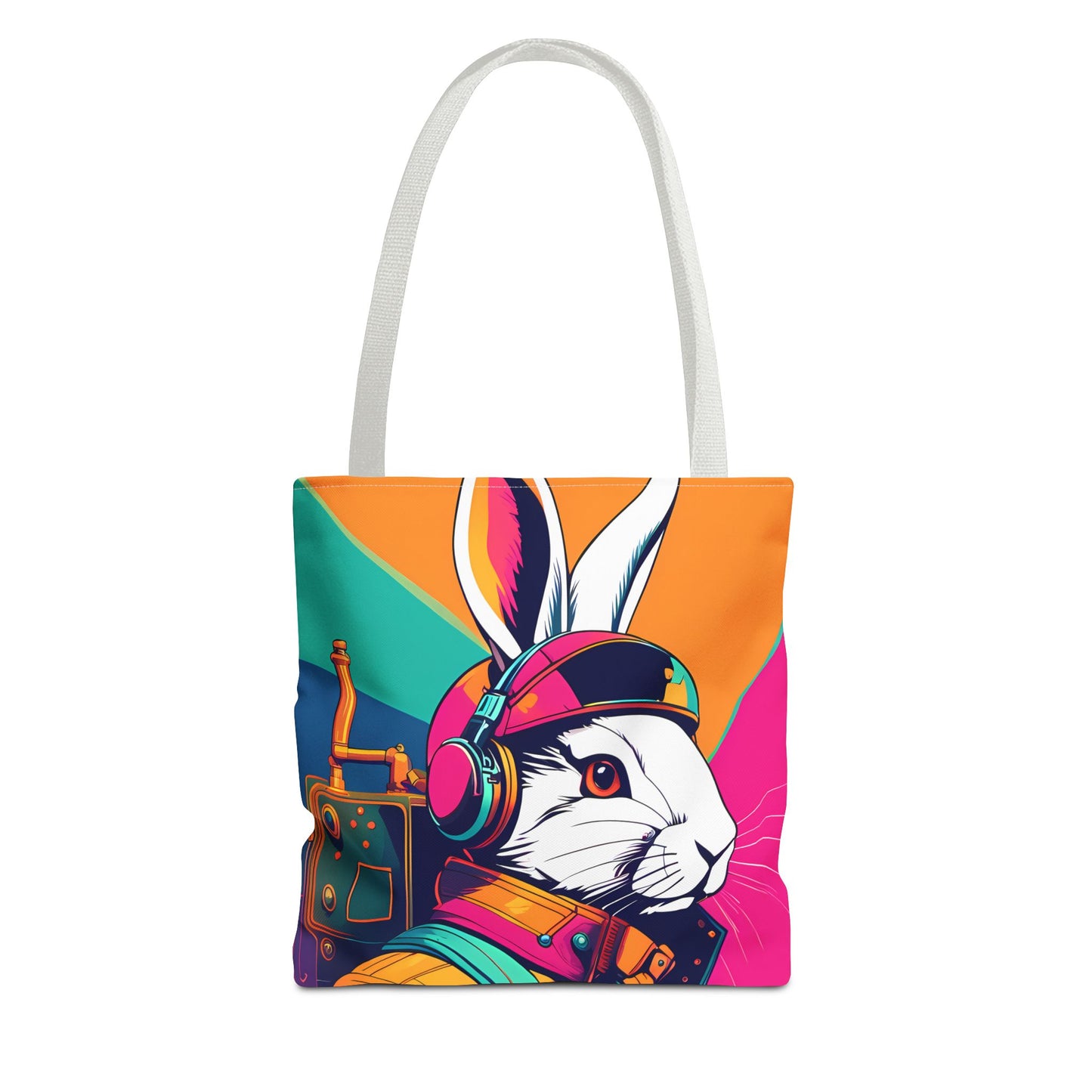 Teslapunk Rabbit Tote Bag