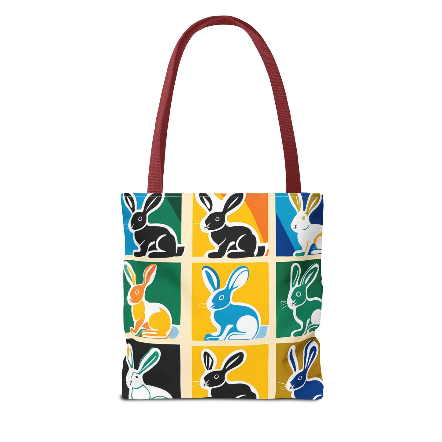 Rabbit Patchwork Tote Bag
