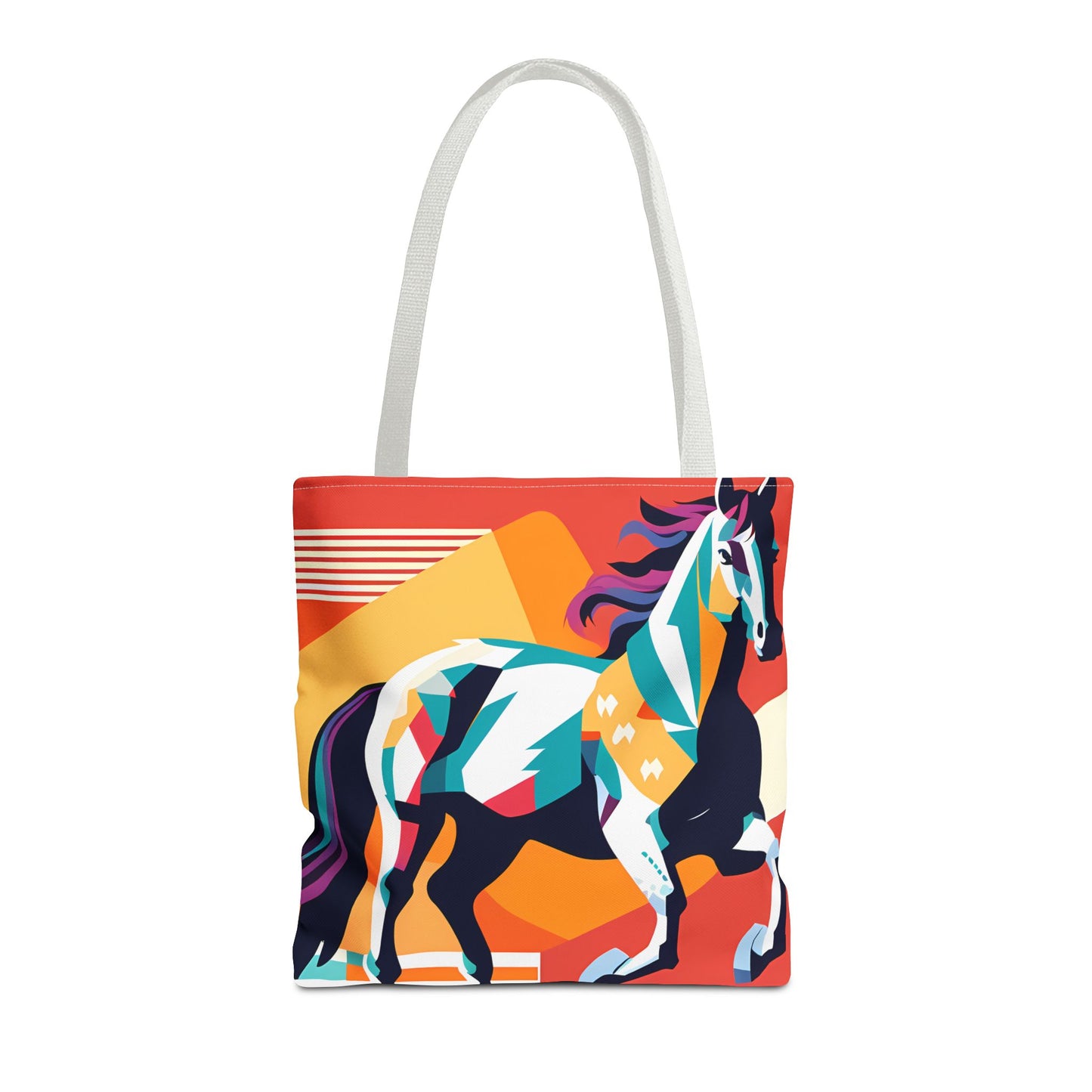 Retro Horse Tote Bag