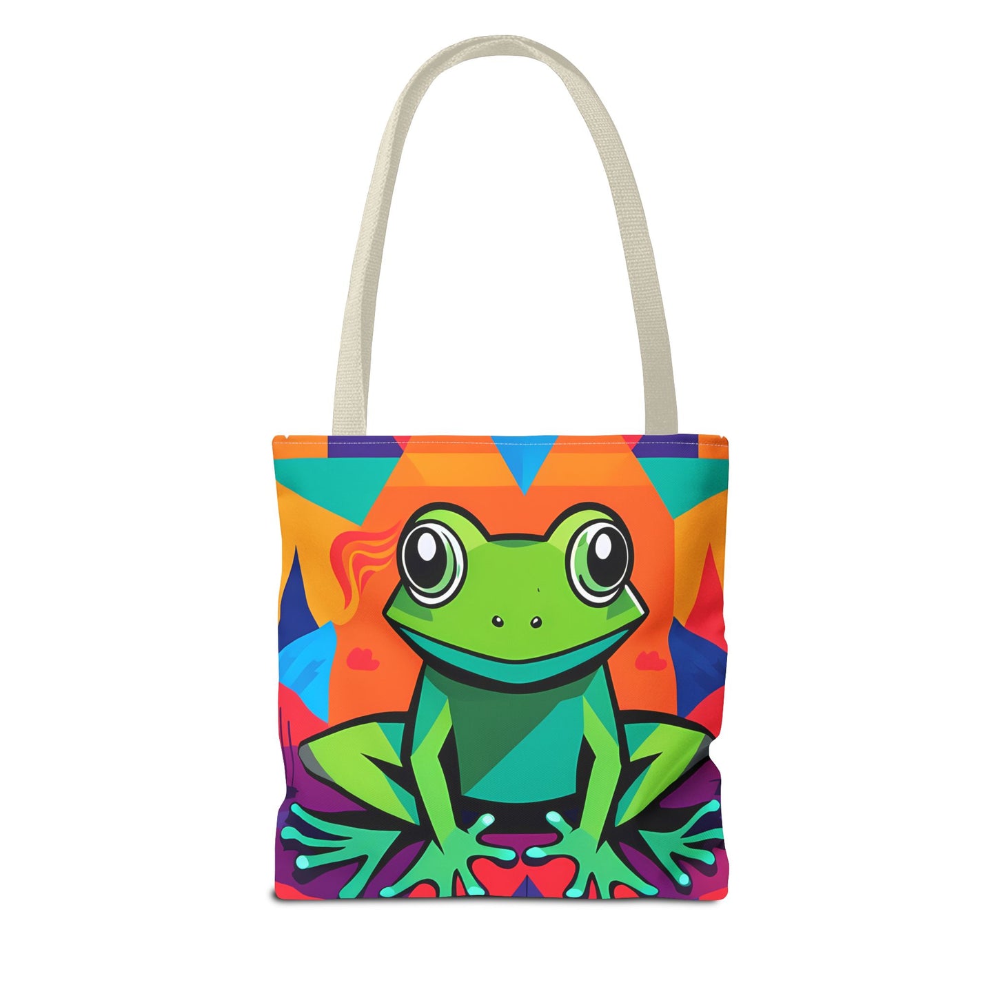 Vibrant Tree Frog Tote Bag