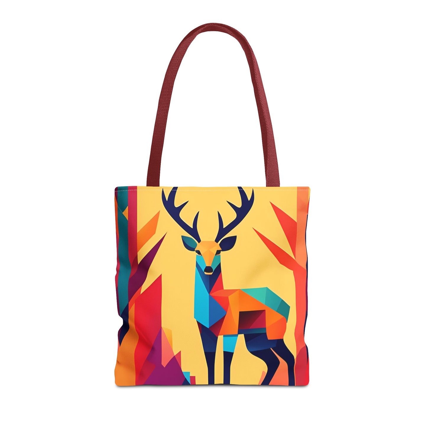 Geometric Deer Tote Bag