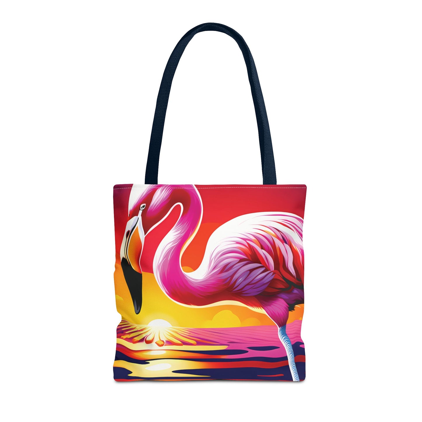 Sunset Flamingo Tote Bag