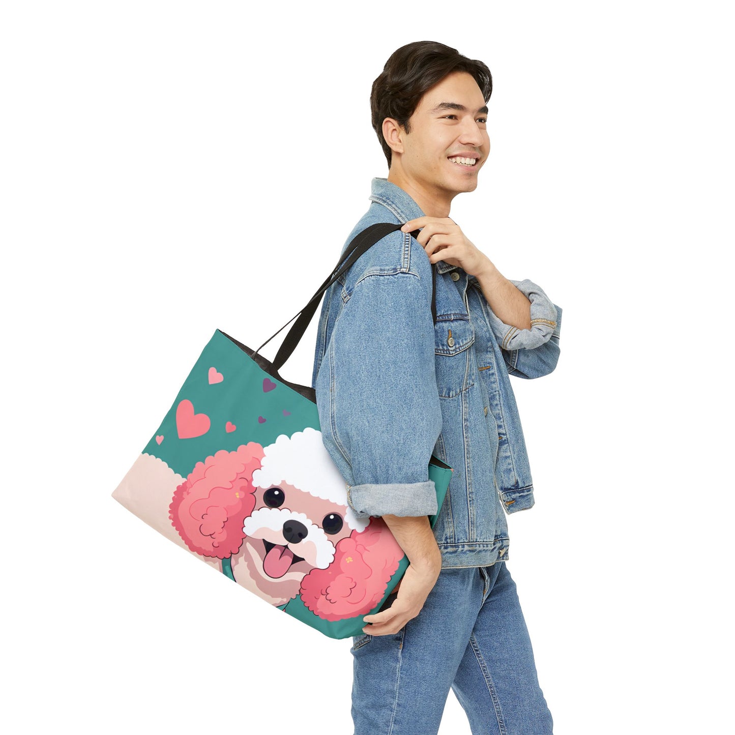 Cute Poodle Tote Bag